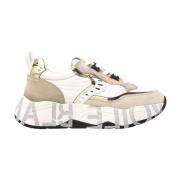 Voile Blanche Beige Sneakers Urban Evolution Suede Beige, Dam