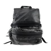 Bottega Veneta Vintage Pre-owned Laeder axelremsvskor Black, Dam