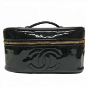 Chanel Vintage Pre-owned Tyg chanel-vskor Black, Dam