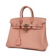 Hermès Vintage Pre-owned Tyg handvskor Beige, Dam