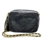 Chanel Vintage Pre-owned Laeder chanel-vskor Black, Dam