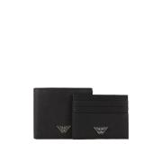 Emporio Armani Elegant Korthållare Organisatör Black, Herr