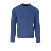 Paul & Shark Blå Crew Neck Sweater Regular Fit Blue, Herr