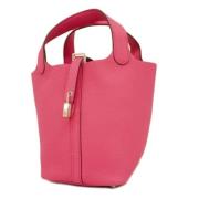 Hermès Vintage Pre-owned Tyg handvskor Pink, Dam