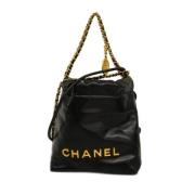 Chanel Vintage Pre-owned Laeder chanel-vskor Black, Dam