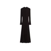 IVY OAK Flowing Knit Dress Black, Dam