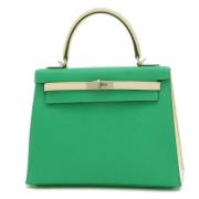 Hermès Vintage Pre-owned Tyg handvskor Green, Dam