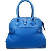 Hermès Vintage Pre-owned Tyg handvskor Blue, Dam