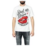 My Brand Vit Drive Tee White, Herr