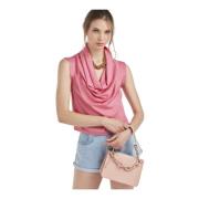 Silvian Heach Flaredeck Blus Pink, Dam