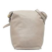 Loewe Pre-owned Pre-owned Tyg axelremsvskor Beige, Dam