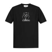 Iceberg T-shirt med logotyp Black, Herr