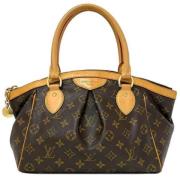 Louis Vuitton Vintage Pre-owned Canvas louis-vuitton-vskor Brown, Dam