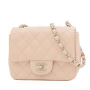 Chanel Vintage Pre-owned Tyg axelremsvskor Pink, Dam