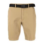 Calvin Klein Antik Brons Bomull Chino Shorts Beige, Herr