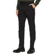 Calvin Klein Slim-Fit Chino Byxor Black, Herr