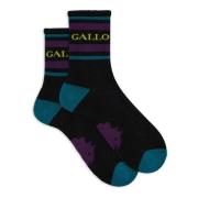 Gallo Mjuka Bomull Terry Korta Strumpor Multicolor, Herr