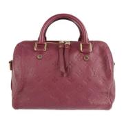 Louis Vuitton Vintage Pre-owned Tyg louis-vuitton-vskor Purple, Dam