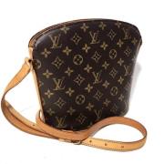 Louis Vuitton Vintage Pre-owned Canvas axelremsvskor Brown, Dam