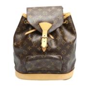 Louis Vuitton Vintage Pre-owned Canvas louis-vuitton-vskor Brown, Dam