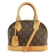 Louis Vuitton Vintage Pre-owned Tyg louis-vuitton-vskor Brown, Dam