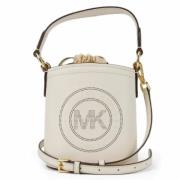 Michael Kors Pre-owned Pre-owned Tyg axelremsvskor Beige, Dam