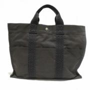 Hermès Vintage Pre-owned Tyg totevskor Black, Dam