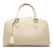 Louis Vuitton Vintage Pre-owned Laeder louis-vuitton-vskor White, Dam