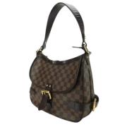 Louis Vuitton Vintage Pre-owned Tyg louis-vuitton-vskor Brown, Dam