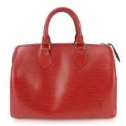 Louis Vuitton Vintage Pre-owned Tyg louis-vuitton-vskor Red, Dam