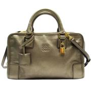 Loewe Pre-owned Pre-owned Tyg handvskor Yellow, Dam