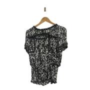 Isabel Marant Pre-owned Pre-owned Silke toppar Black, Dam