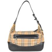 Burberry Vintage Pre-owned Canvas handvskor Multicolor, Dam