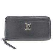 Louis Vuitton Vintage Pre-owned Laeder plnbcker Black, Dam