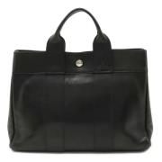 Hermès Vintage Pre-owned Tyg totevskor Black, Dam