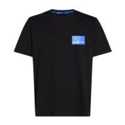 Karl Lagerfeld Herr Regular Logo Tee Black, Herr