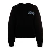 Carhartt Wip Amour Jacquard Sweater Black, Dam