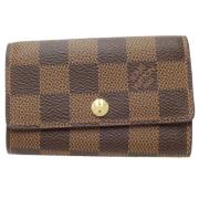 Louis Vuitton Vintage Pre-owned Canvas nyckelhllare Brown, Unisex