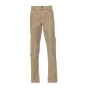 Tom Ford Beige Jeans med Logo Patch Beige, Herr