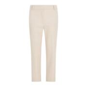 Tommy Hilfiger Dam Core Slim Straight Byxor Beige, Dam