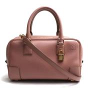 Loewe Pre-owned Pre-owned Tyg axelremsvskor Pink, Dam