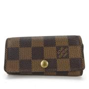 Louis Vuitton Vintage Pre-owned Canvas nyckelhllare Brown, Dam