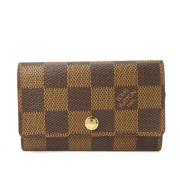 Louis Vuitton Vintage Pre-owned Canvas nyckelhllare Brown, Dam