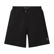 Karl Lagerfeld Herr Tonal AOP Boardshorts Black, Herr