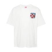 Kenzo Stiliga Herr T-Shirts Polos Kollektion White, Herr