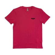 Moschino Herr Logo Swim T-shirt Pink, Herr