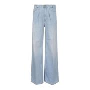 Pinko Denim Jeans för Kvinnor Ss24 Blue, Dam