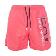 Emporio Armani EA7 Rosa Kostym med Maxi Sidologo Pink, Herr