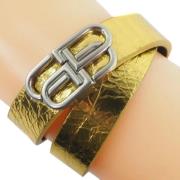 Balenciaga Vintage Pre-owned Metall armband Yellow, Dam