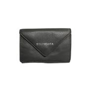 Balenciaga Vintage Pre-owned Laeder plnbcker Gray, Dam